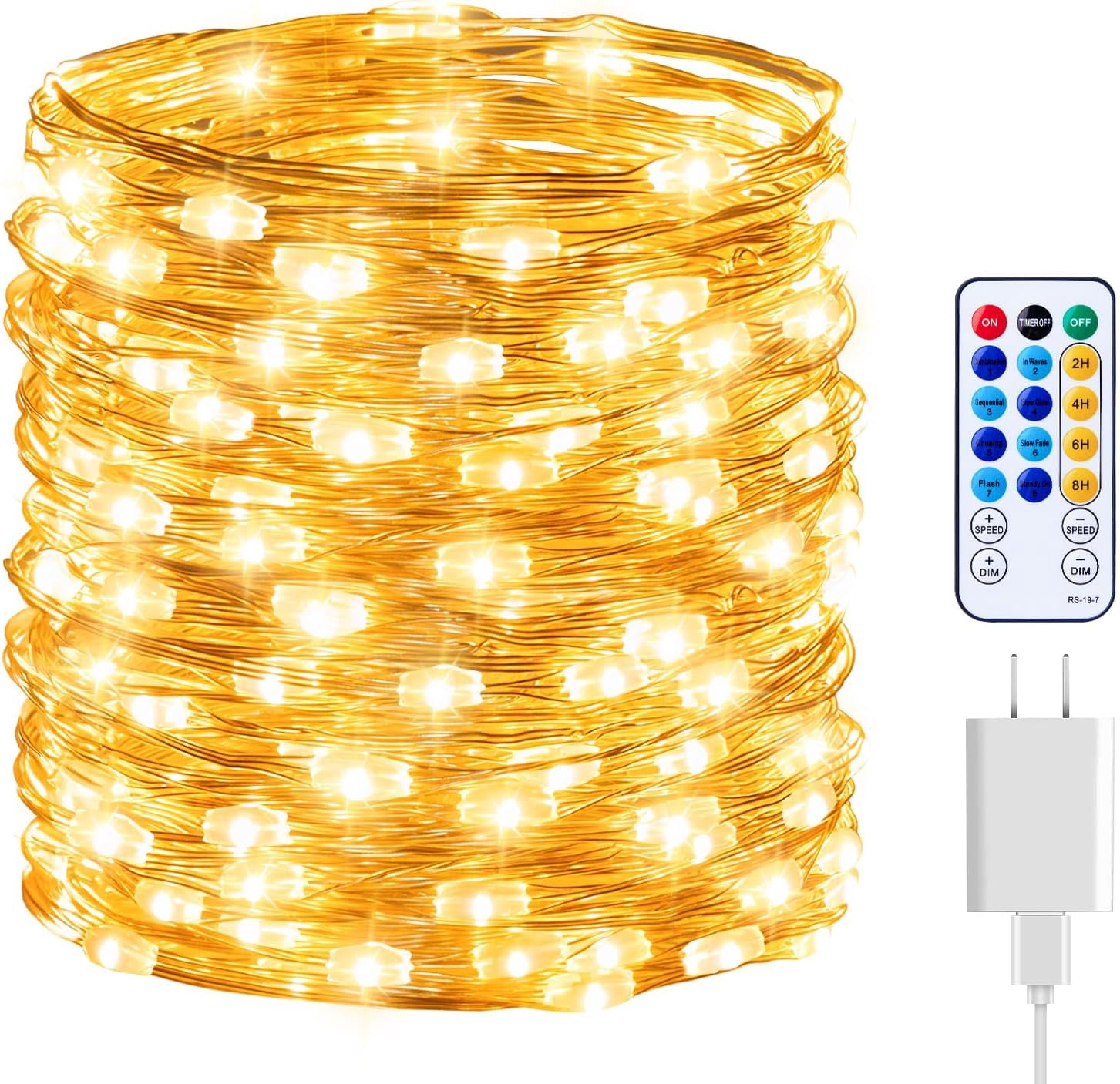 Plug In Fairy Lights With Remotenull