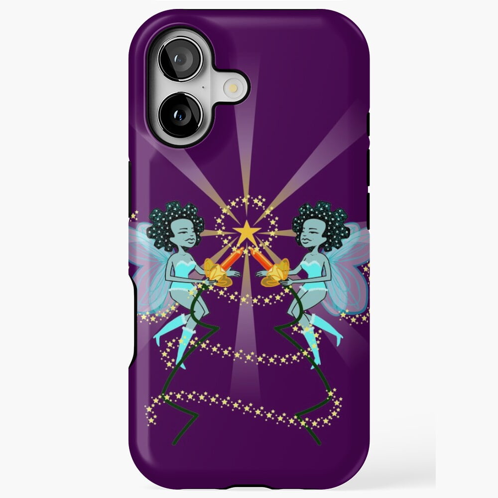 Fairy Lights Warm Glow Festive Holiday String Art for iPhone 17 to 11 ...