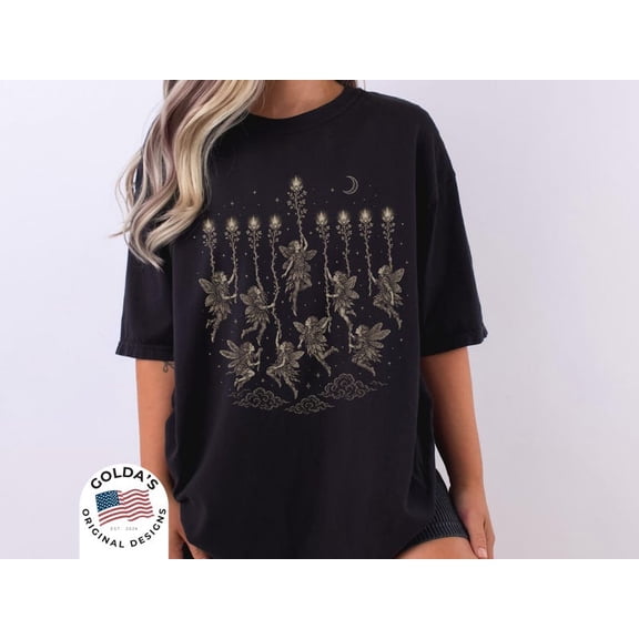 Fairy Menorah Hanukkah Shirt, Unique Hanukkah Shirt, Festival of Lights Shirt, Hanukkah Gift Idea