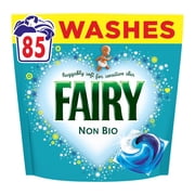 Fairy Non Bio Washing Liquid Pods, Voted No1 for Sensitive Skin, 85 Washes