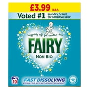 Fairy Non Bio Washing Powder 10 Washes 600g pack of 6