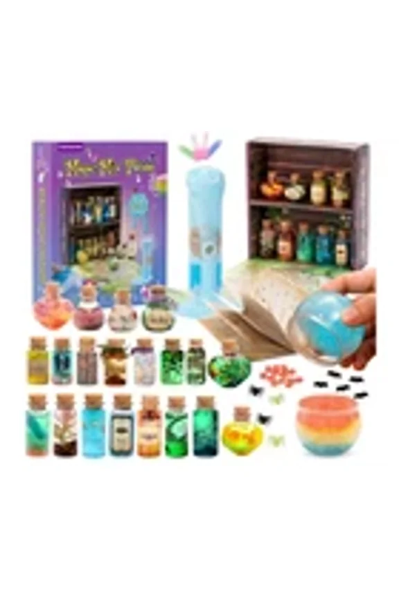 Fairy Potions Magic Mix Kit – 20 Bottles for Kids' Crafty Fun