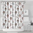 thumbnail image 1 of Fairy Princess Animal Pattern Shower Curtain 84"x72" ,Bathroom Decorative Shower Curtains Set with 12 Hooks,Modern Waterproof Washable Shower Curtain, 1 of 6
