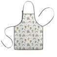 thumbnail image 1 of Fairy Princess Castle Pattern Kids Aprons for Girls and Boys,Adjustable Neck Strap Toddler Aprons for Kids Cooking Baking,23.6"x19", 1 of 7