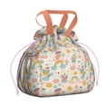 thumbnail image 1 of Fairy Princess Rainbow Pattern Drawstring Lunch Bag Women - Drawstring Lunch Bag Insulated for Work Office - Stain-Resistant Large Lunchbags for Women with Multi-Pockets, 1 of 6