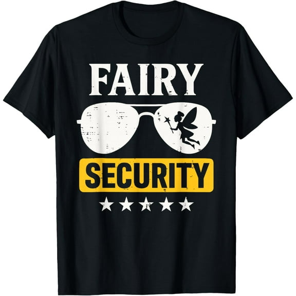Fairy Security Funny Halloween Costume Squad Men Women Kids T-Shirt Shirts