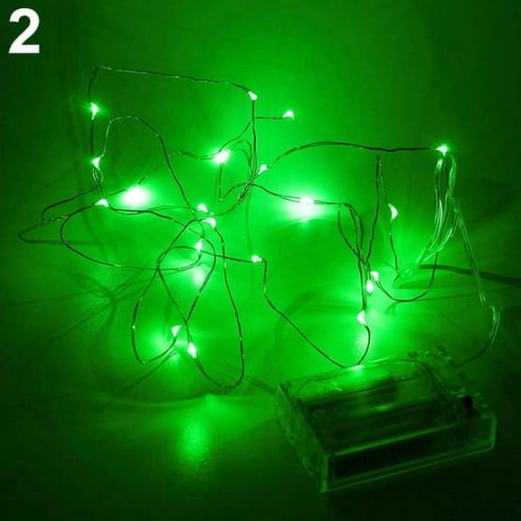 Fairy Starry Lights 20 LED Wire Light String Battery Powered Mini Lights