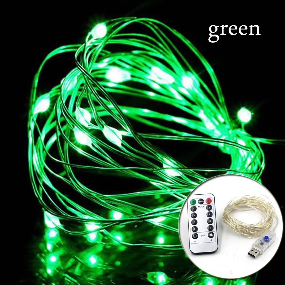 Fairy String Lights Waterproof 8 Modes with Remote Firefly Twinkle ...