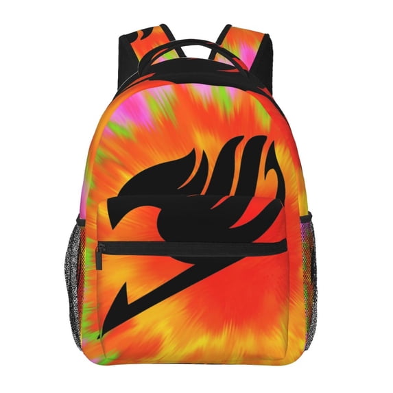 Fairy Tail Casual Backpack Rucksack Lightweight Travel Daypack Fashion Shoulder Bag
