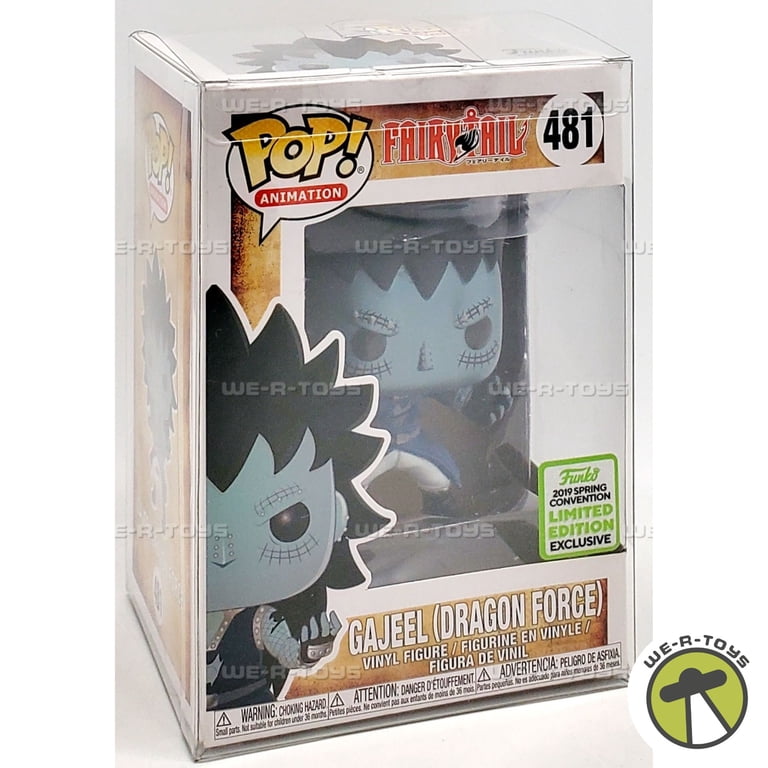Funko POP Animation Fairytail Gajeel Dragon Force 481 Vinyl Figure