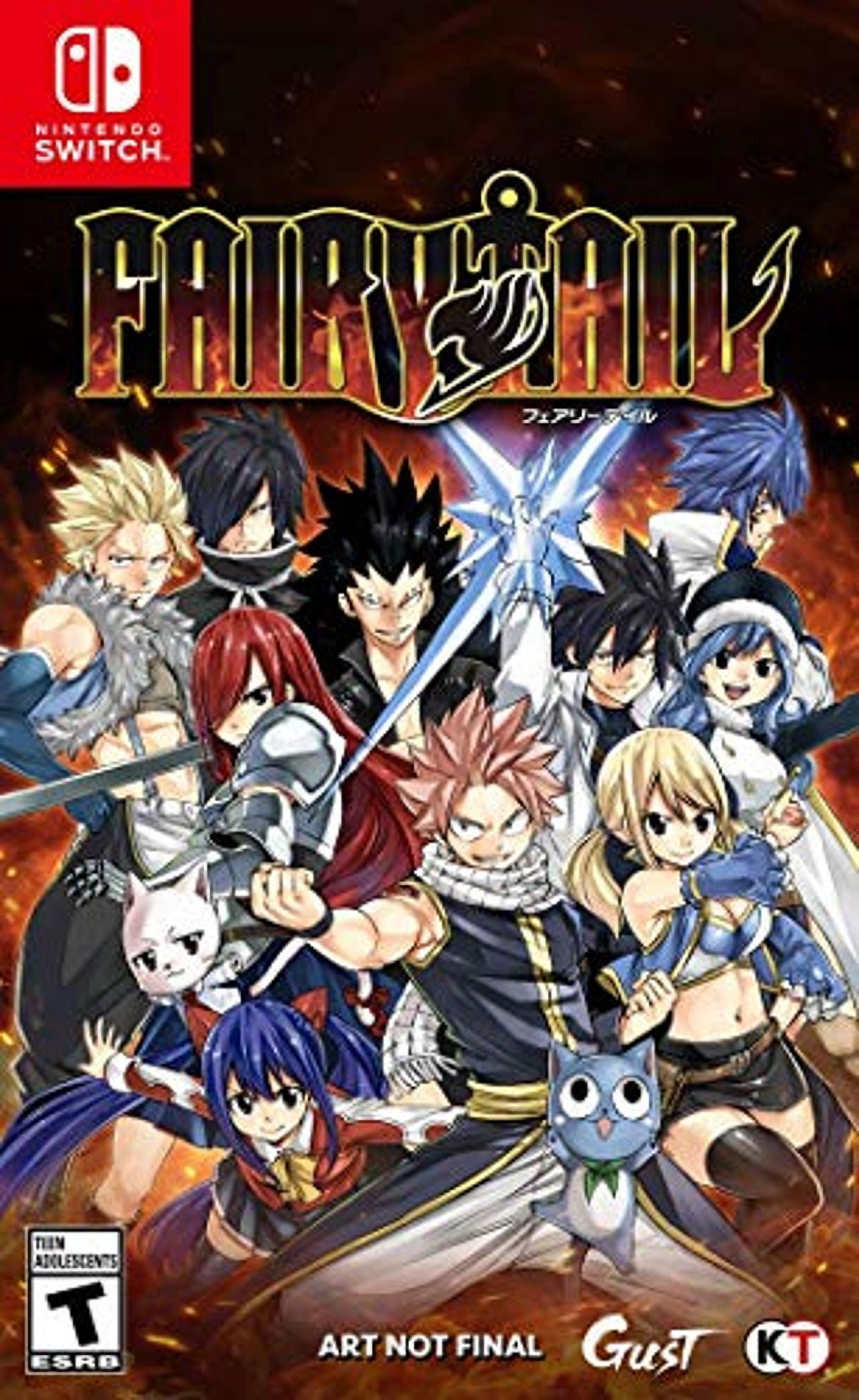 Fairy Tail Gust Video Game - Nintendo Switch