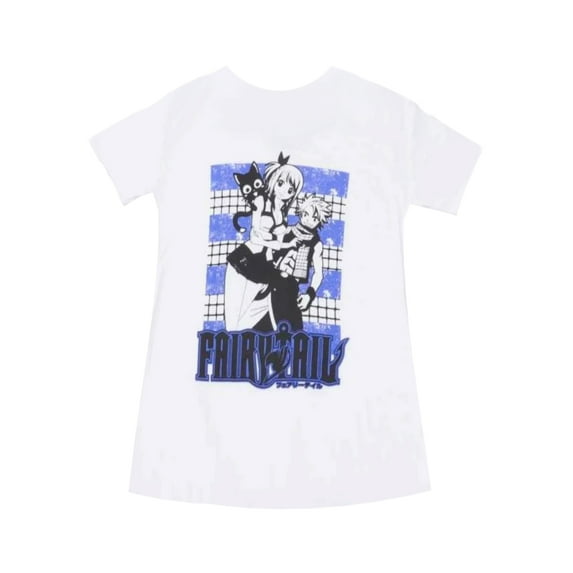 Fairy Tail Happy, Lucy, & Natsu Jrs T-Shirt | S