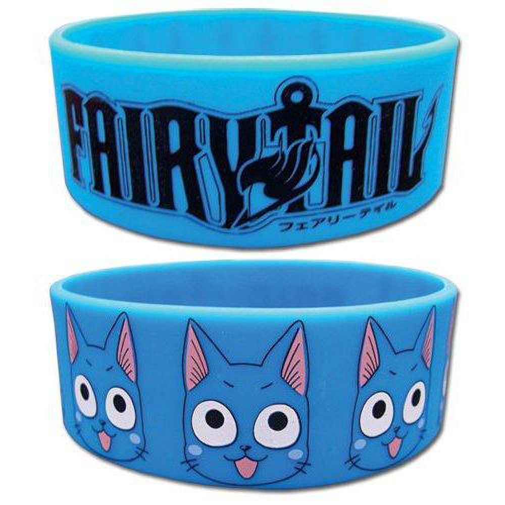 Fairy Tail Happy PVC Wristband - Walmart.com, image size:1000x1000