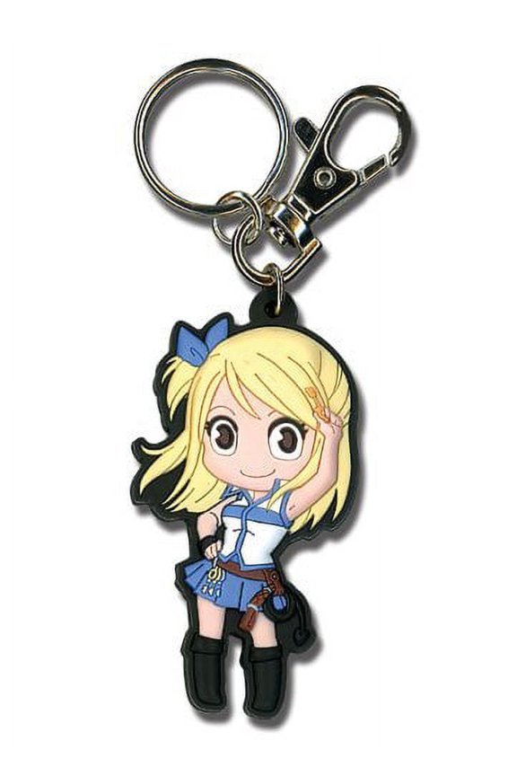 Key Chain - Fairy Tail - Chibi SD Lucy PVC New Anime Licensed ge5096