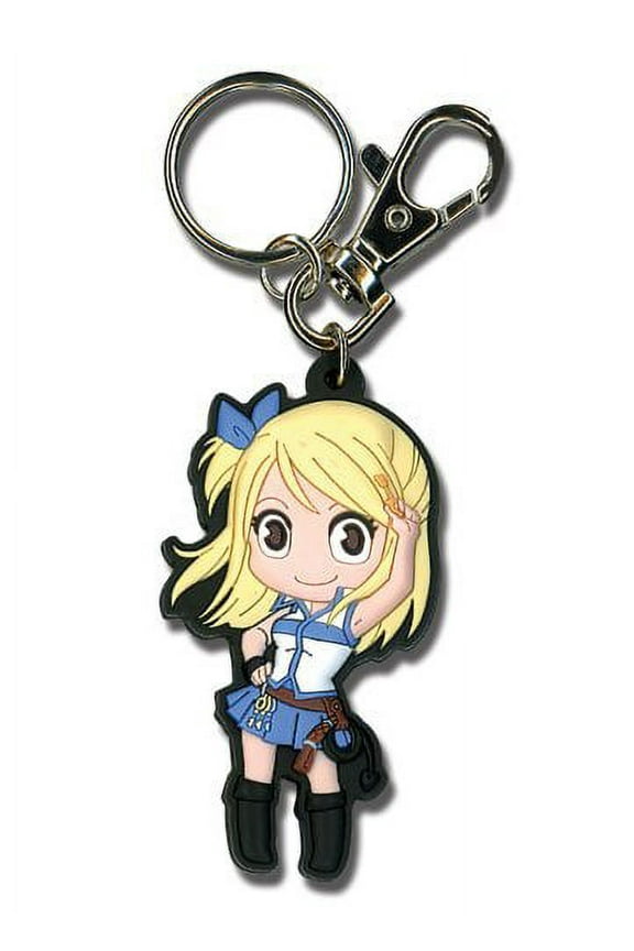 Key Chain - Fairy Tail - Chibi SD Lucy PVC New Anime Licensed ge5096