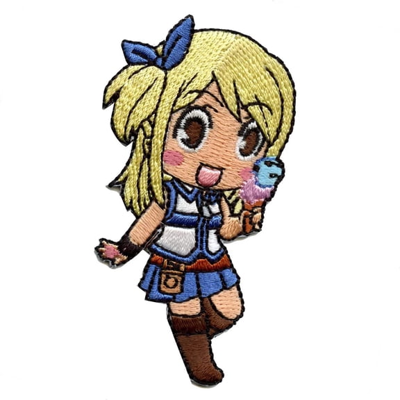 Fairy Tail Lucy Eating Anime Patch GE-44062