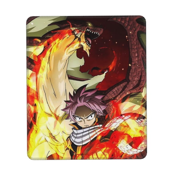 Fairy Tail Mouse Pad 8.3 X 10.3 In Non-Slip Keyboard Mat Rubber Base Computer Mousepad Gaming Mouse Mat For Laptop, Office & Home