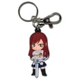 thumbnail image 1 of Key Chain - Fairy Tail - New SD Chibi Erza Sword Pose Toys Anime Ring ge36791, 1 of 1