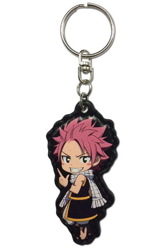 Key Chain - Fairy Tail - New SD Natsu PU Anime ge37349