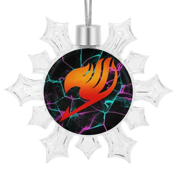 Fairy Tail Snowflake Pendant Christmas Party Decorations Snowflake Ornaments for Winter Christmas Tree Window Decor
