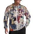 thumbnail image 1 of Fairy Tail Zip Up Hoodies Unisex Realistic 3D Print Sweatshirt Long Sleeve Hooded Jacket Coat 4XL, 1 of 8