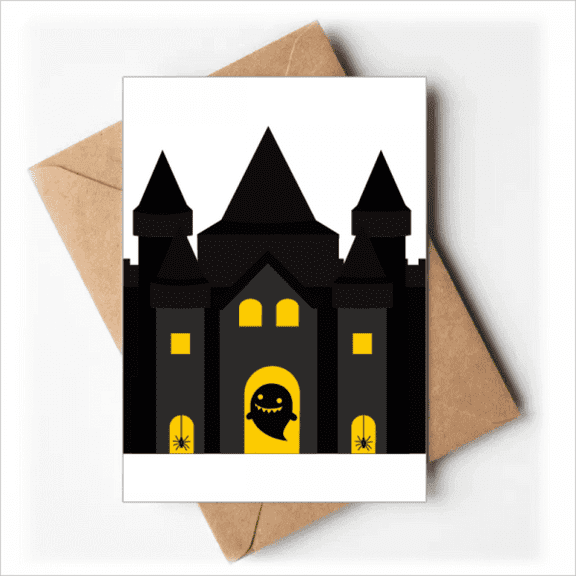 Fairy Tale Castle Colorful Illustration Greeting Cards You are Invited Invitations