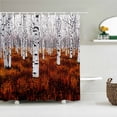 thumbnail image 1 of Fairy Tale Dream Forest Shower Curtain Decor Waterproof Fabric Bathroom Curtains Oil Painting landscape Bath Screen with 12 Hook, 1 of 5