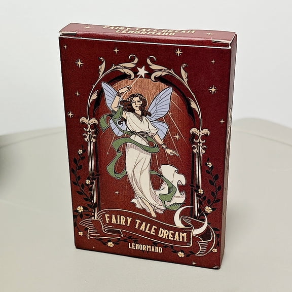 Fairy Tale Dream Lenormand Deck 42 Pcs Rana System 10*6cm Cartoon Lenormand Cards