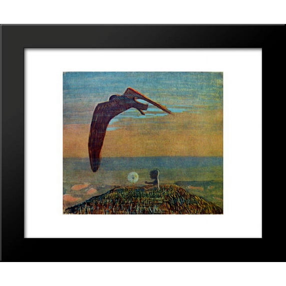 Fairy Tale II 20x24 Framed Art Print by Mikalojus Ciurlionis