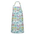 thumbnail image 1 of Fairy Tale Princess Castle Pattern Apron-Garden Aprons for Women with Pockets-Cotton Linen Waterproof Kitchen Cooking Gardening Aprons Adjustable for Kitchen,Cooking,BBQ and Salon 33x27 Inch, 1 of 7