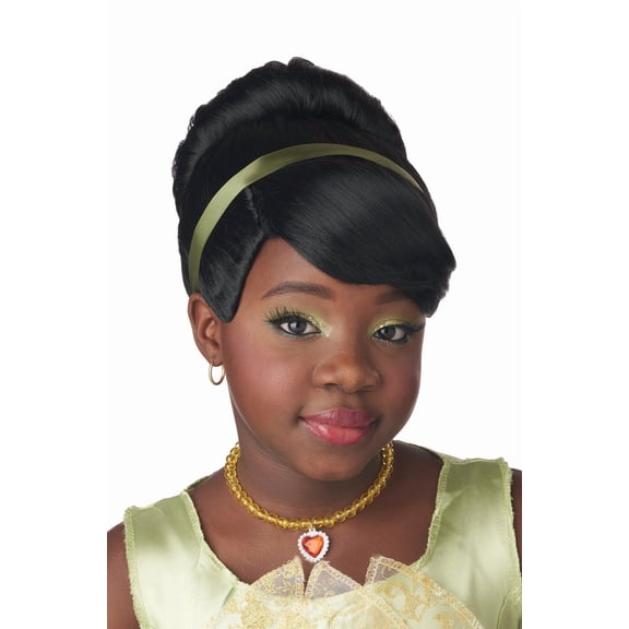 Fairy Tale Frog Princess Child Wig