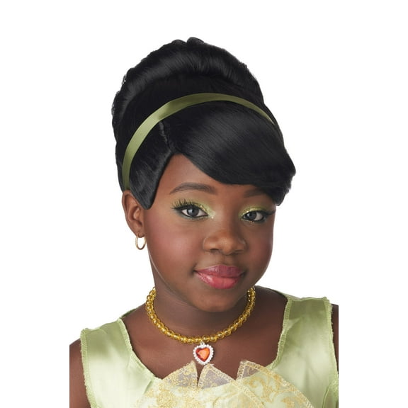 Fairy Tale Frog Princess Child Wig