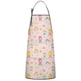 thumbnail image 1 of Fairy Tale Princess Pattern Apron-Garden Aprons for Women with Pockets-Cotton Linen Waterproof Kitchen Cooking Gardening Aprons Adjustable for Kitchen,Cooking,BBQ and Salon 33x27 Inch, 1 of 3