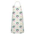 thumbnail image 1 of Fairy Tale Princess Pattern Apron-Garden Aprons for Women with Pockets-Cotton Linen Waterproof Kitchen Cooking Gardening Aprons Adjustable for Kitchen,Cooking,BBQ and Salon 33x27 Inch, 1 of 7