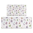 thumbnail image 1 of Fairy Tale Princess Pattern Kitchen Rugs Sets Of 2,Anti Fatigue Kitchen Mat Rugs Non Slip Washable,Decorative Kitchen Floor Mats for Kitchen,Sink,Laundry,17"x30"+17"x47", 1 of 7