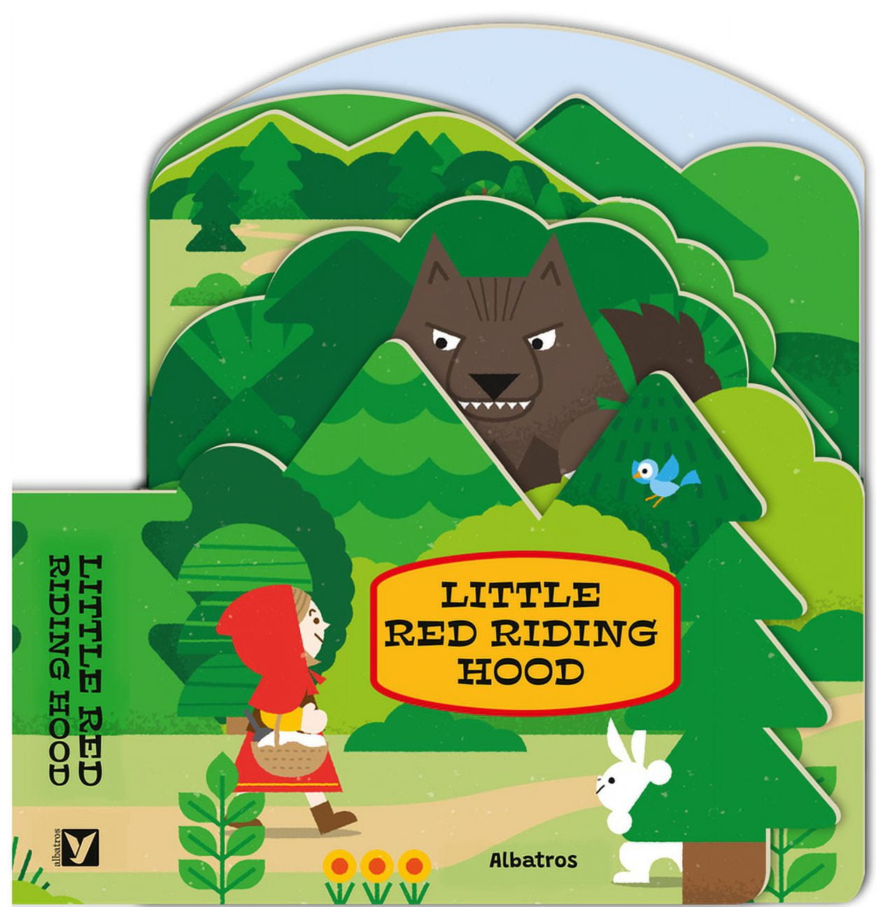 Fairy Tale Shape Books Little Red Riding Hood, Book 1, (Hardcover)