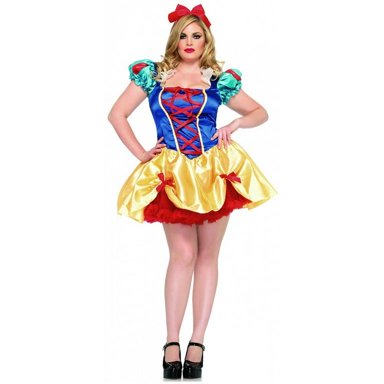 Fairy Tale Snow White Adult Costume Plus Size 1X/2X