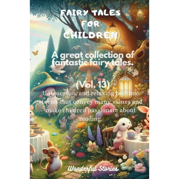 Fairy Tales for Children A great collection of fantastic fairy tales. (Vol. 13): Unique, fun, and relaxing bedtime stori, (Paperback)