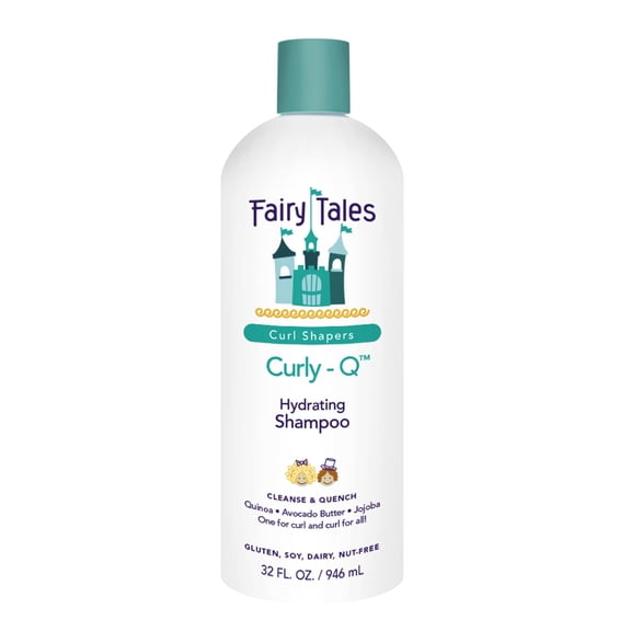 Fairy Tales Curly Q Kids Shampoo for Curly Hair, 32 fl oz