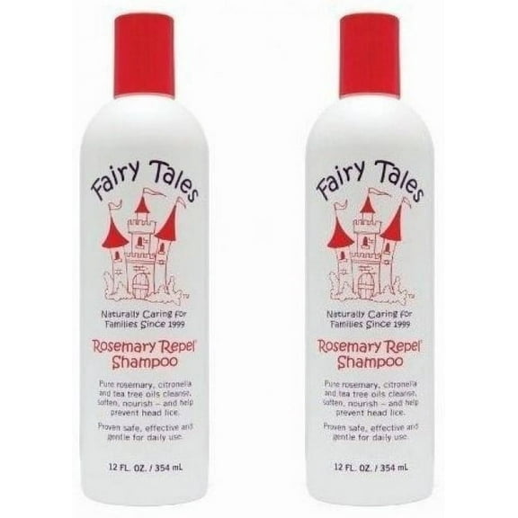 Fairy Tales Repel Shampoo, Rosemary, 12 Fluid Ounce Pack Of 2