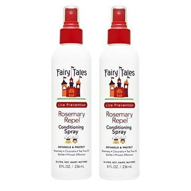 Fairy Tales Rosemary Repel Kid LeaveIn Spray, Lice Prevention 8 Fl