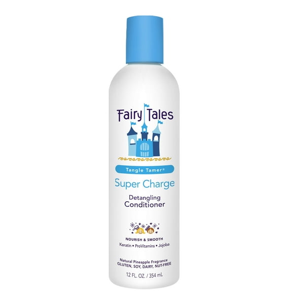 Fairy Tales Tangle Tamer Super Charge Kids Detangling Conditioner, 12 fl oz.