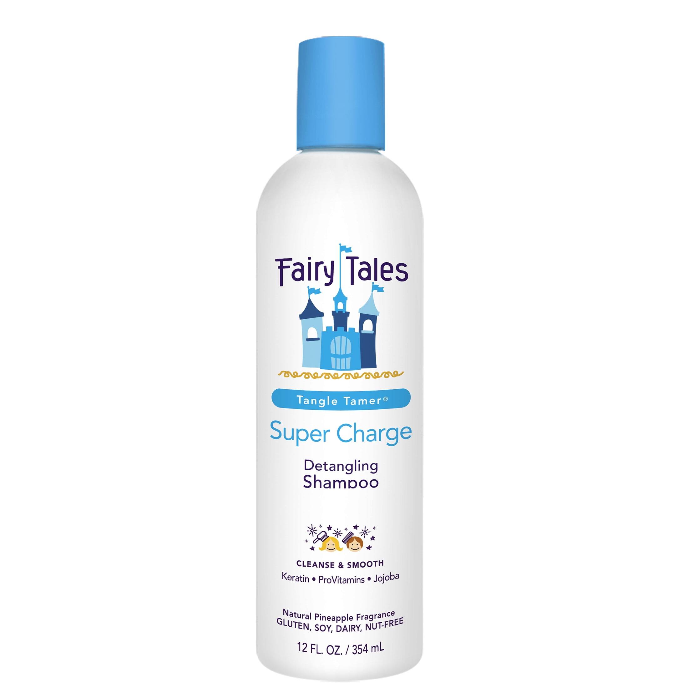 Fairy Tales Tangle Tamers Super Charge Kids Detangling Shampoo, 12 fl