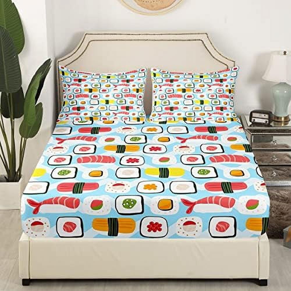 Fairy Tie Dye Bed Sheet Set 2PCS for Kids Girls Women Girly Bedroom