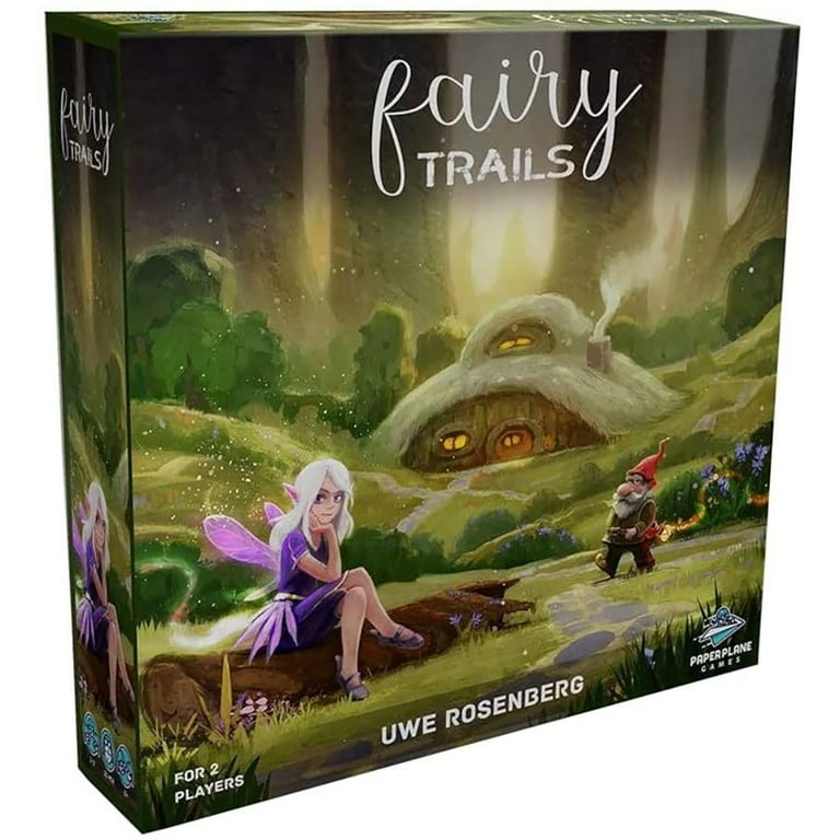 Fairy Trails - Enchanting Game for 2, Ages 8+, 1-2 Players, 20 Min 