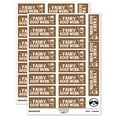 thumbnail image 1 of Fairy Very Good Work Teacher Student School Sticker Set - Brown - Matte Finish - 2.00" Large, 1 of 7