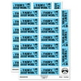 thumbnail image 1 of Fairy Very Good Work Teacher Student School Sticker Set - Light Blue - Matte Finish - 2.00" Large, 1 of 7