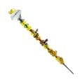 thumbnail image 1 of Fairy Wand Beaded Garden Stakes, Bee Garden Stakes Fairy Wand DIY Beaded Stakes, Garden Decor Includes Crystal Stopper Top, Bee Pendant, for Craft Supply, Outdoor Decorations, White, 1 of 7