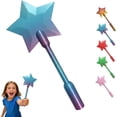 thumbnail image 1 of Fairy Wand Credit Card Holder, 3D Printed Tap to Pay Wand, Magic Wand Contactless Payment Holder, Credit Card Wand for Tap Cards, Fantasy Wands Wallet Novelty Gifts (Blue), 1 of 7