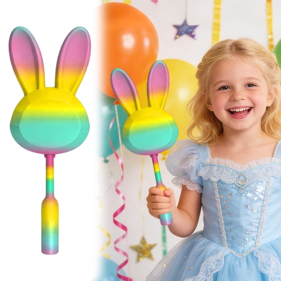 Fairy Wand Credit Card Holder, Easter Decoration Gift, 3D Rabbiter Shaped Fairy Pay Wand, 3D Printed Credit Card Wand Tap to Pay, Magic Wand Contactless Payment Card Holder